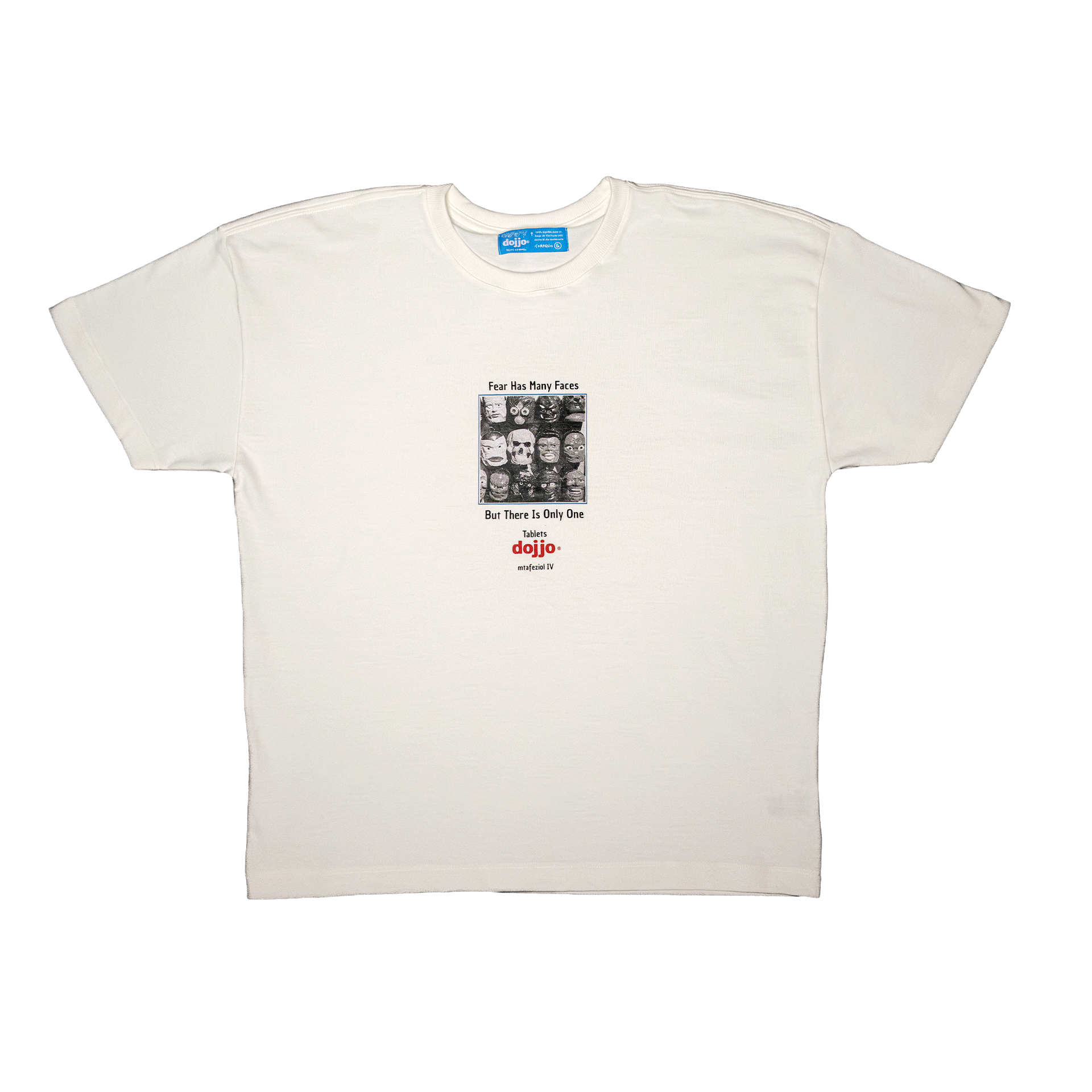 CAMISETA FACES (OFF WHITE)