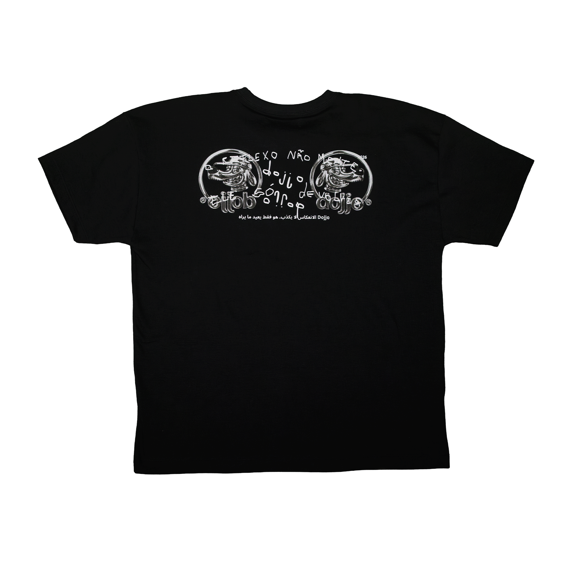 CAMISETA REFLEXO (PRETO)