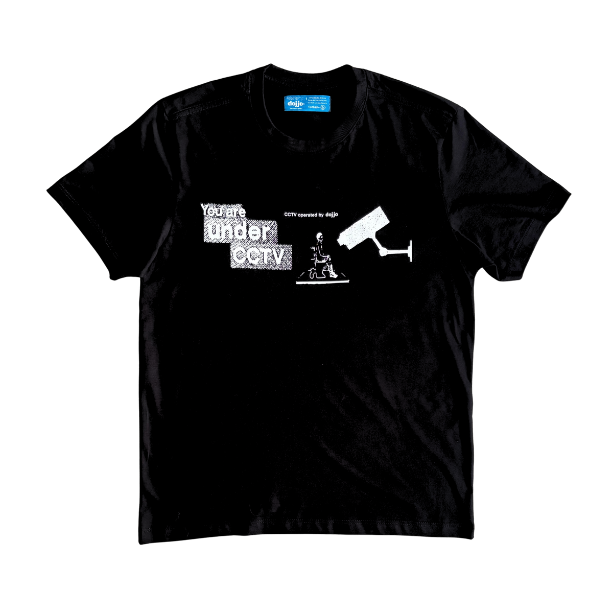 CAMISETA CCTV (PRETO)