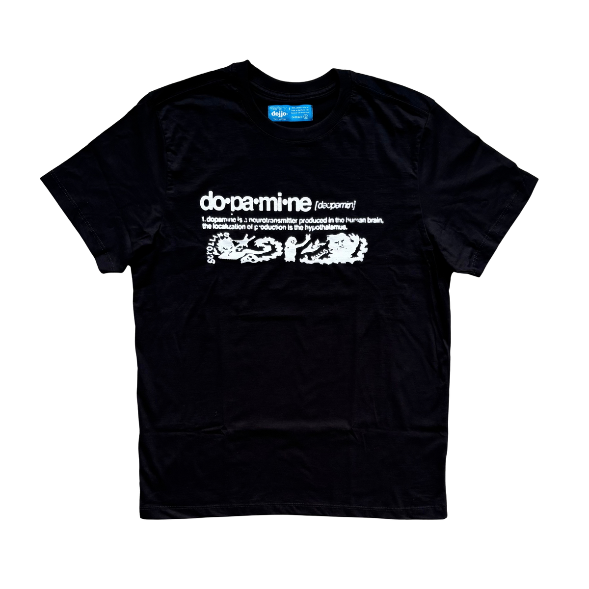 CAMISETA DOPAMINE (PRETO)