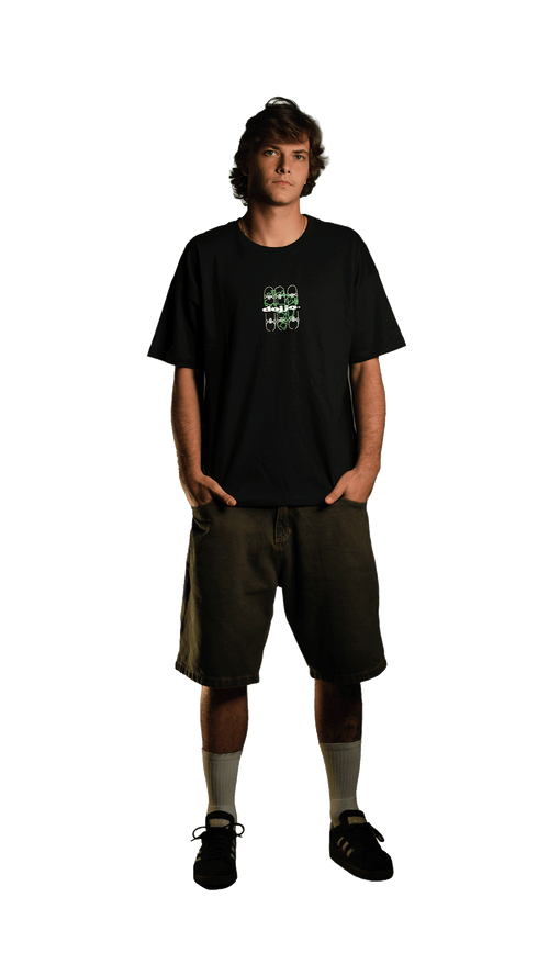 CAMISETA BRAZA SKT (PRETO)