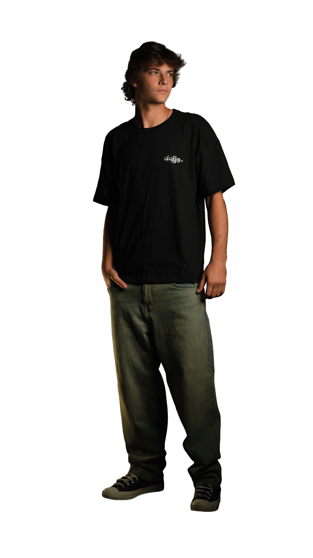 CAMISETA REFLEXO (PRETO)