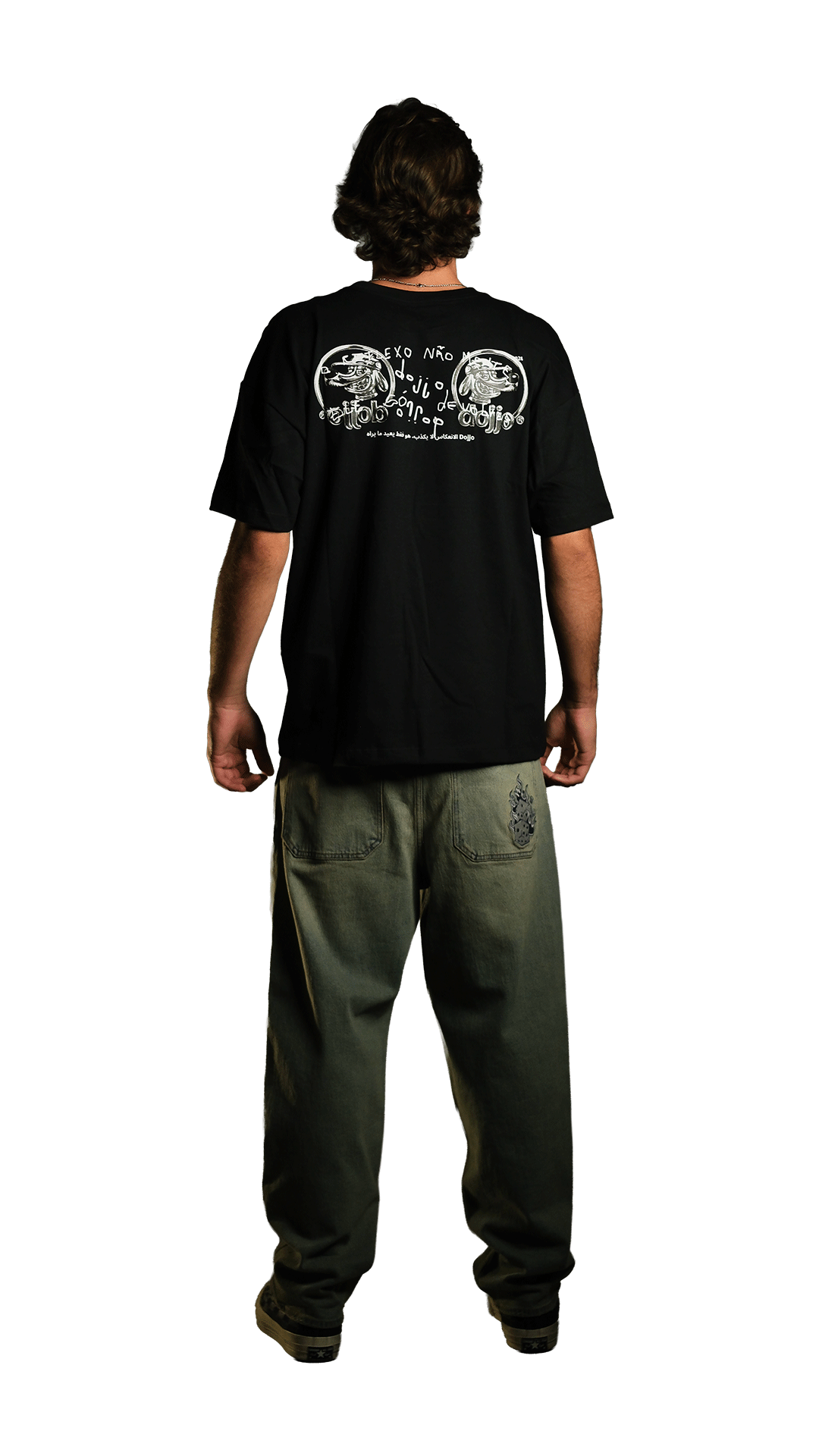CAMISETA REFLEXO (PRETO)