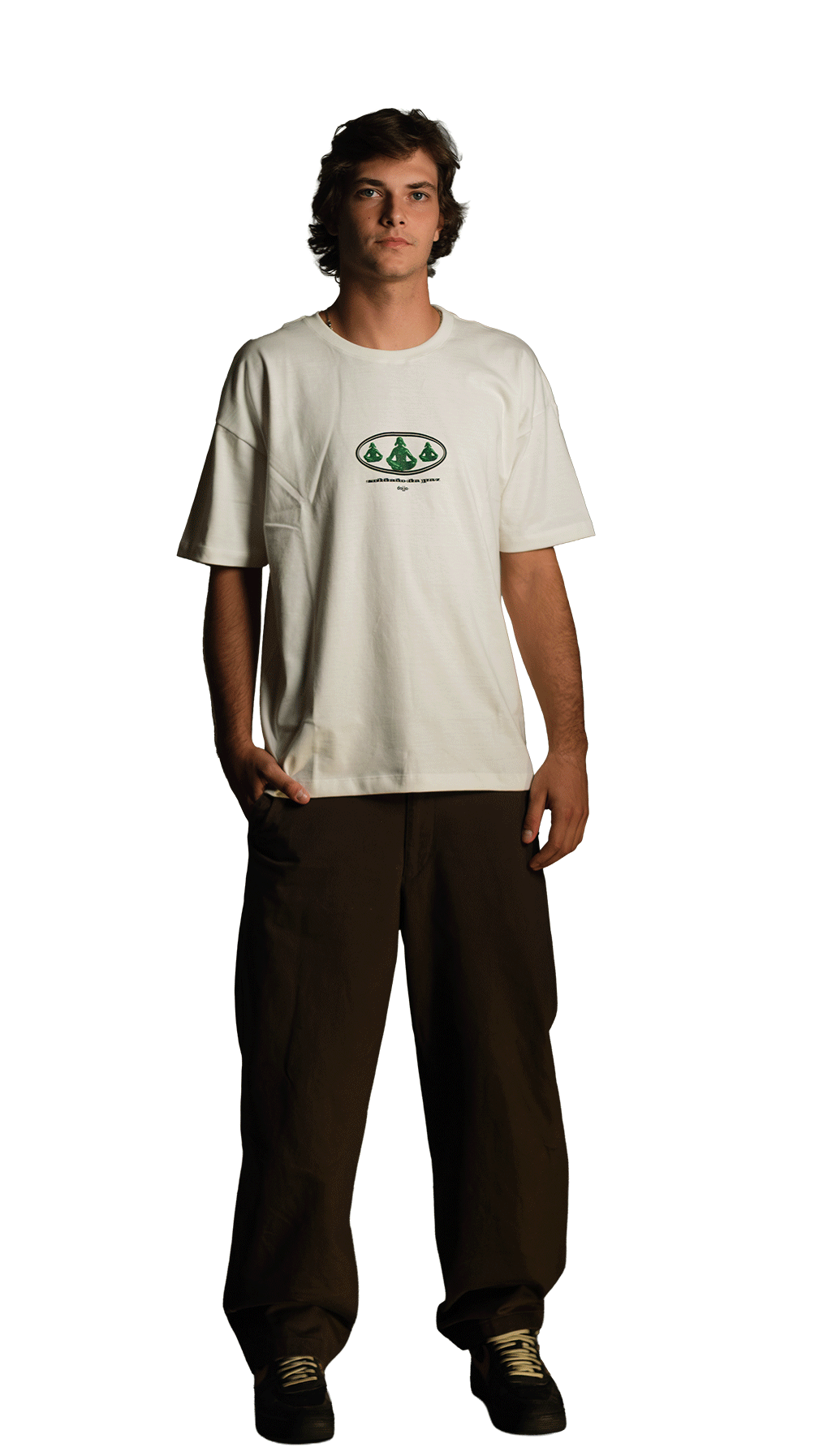 CAMISETA SOLDADO DA PAZ (OFF WHITE)