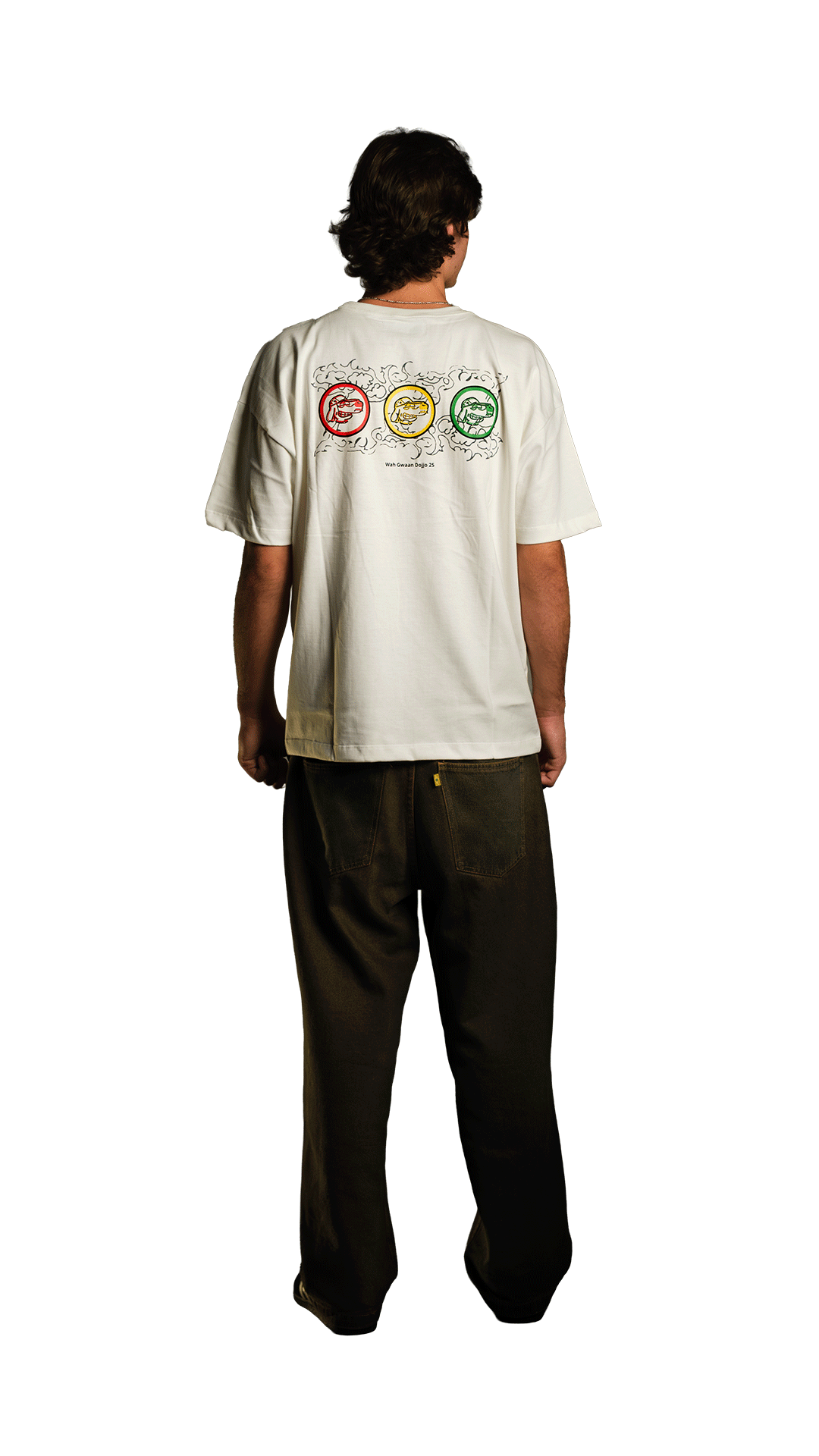 CAMISETA WAH GWAAN (OFF WHITE)